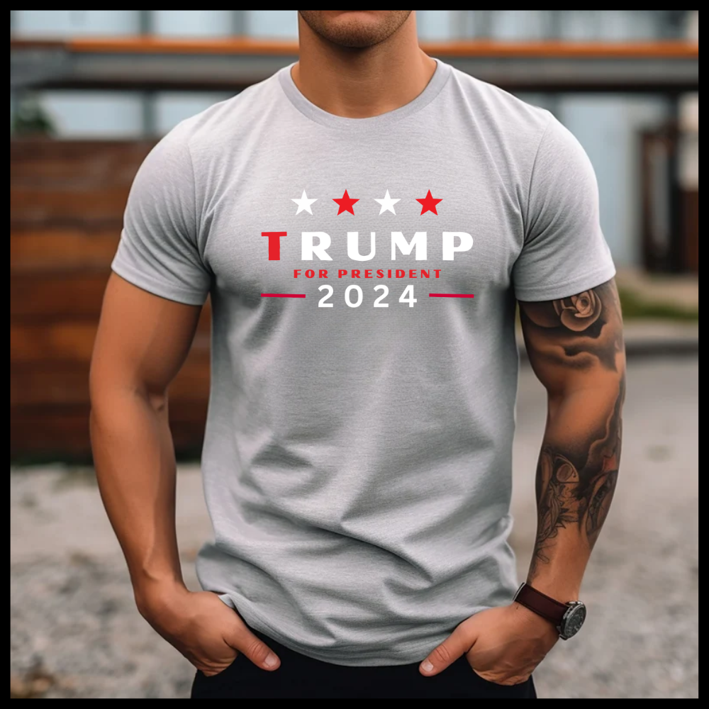 Trump 2024 Political Short Sleeve T-Shirt