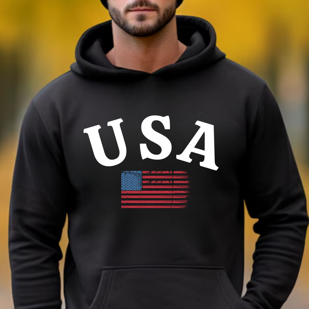 USA Hoodie, American Flag Hoodie,  USA T-shirt, Election T-shirt, Unisex Hoodie