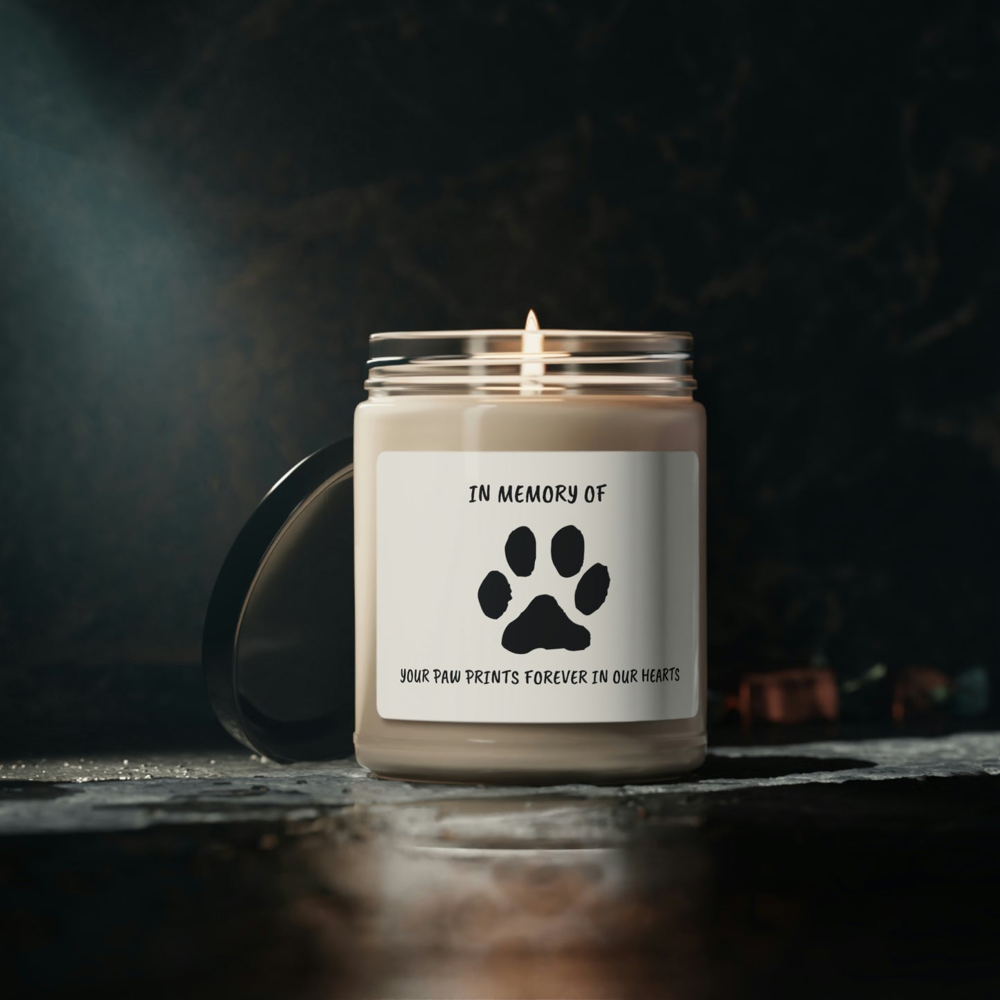 In Memory of Our Furever Friend / Scented Soy Candle, 9oz