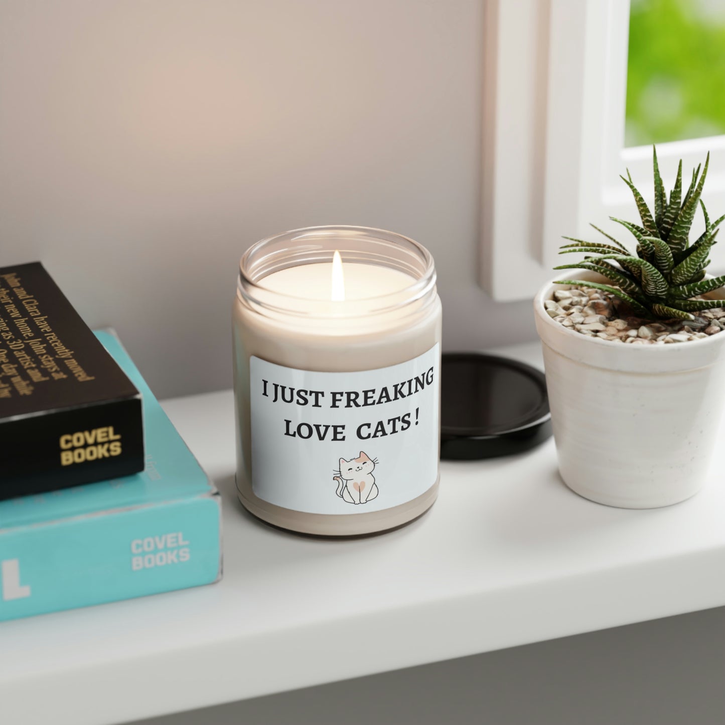 Freaking Love Cats ... Scented Soy Candle, 9oz