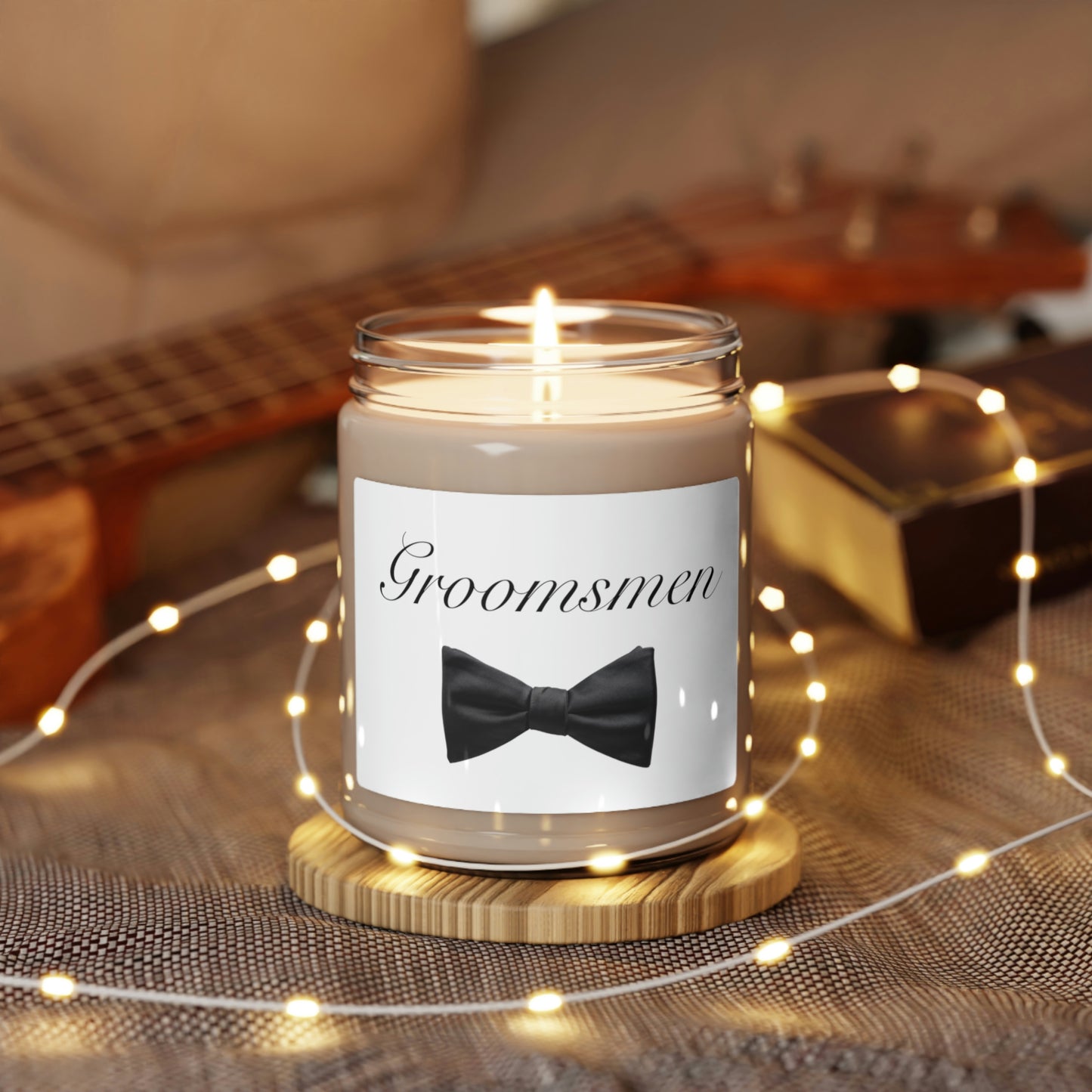 Groomsmen ~ Scented Soy Candle, 9oz