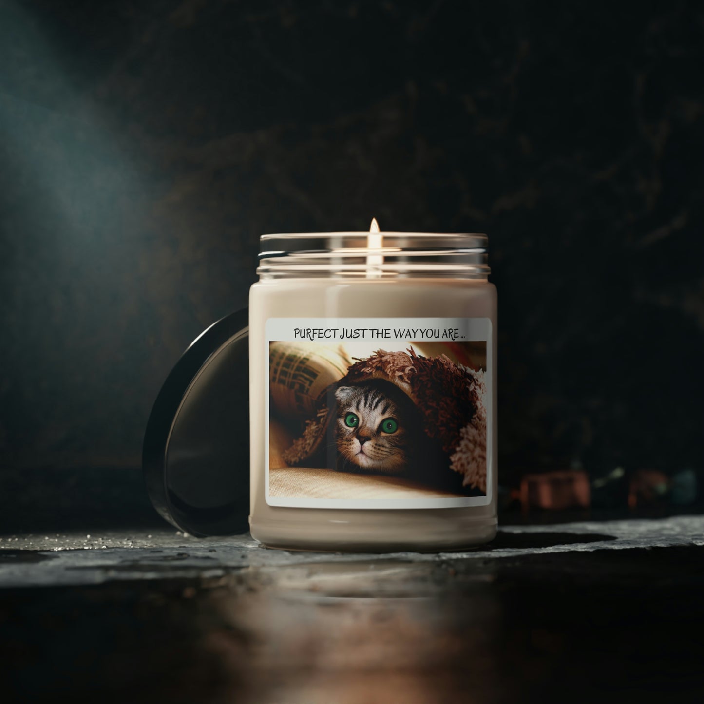 Just the way you are ... Cats /Scented Soy Candle, 9oz