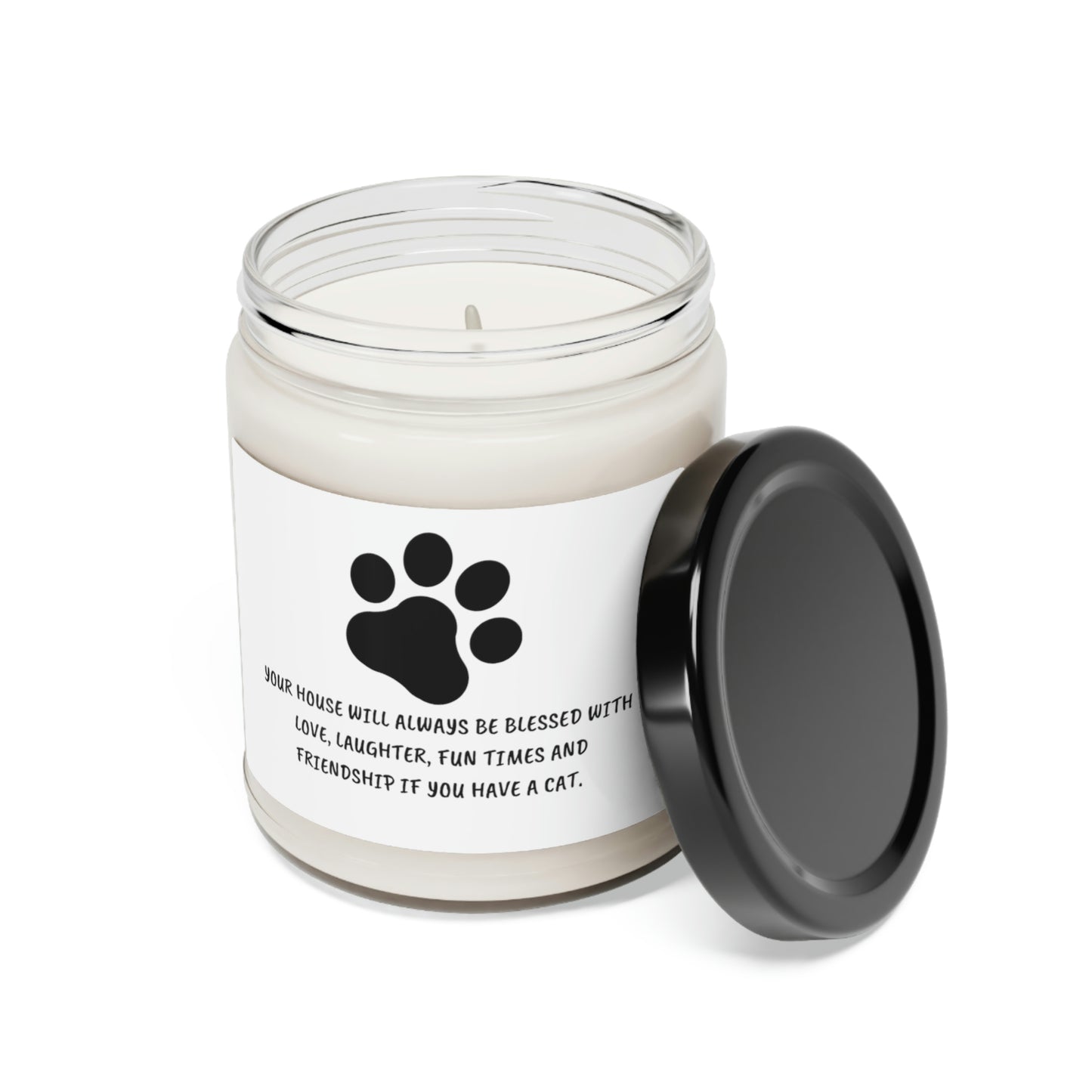 Blessed if you have a CAT... Scented Soy Candle, 9oz