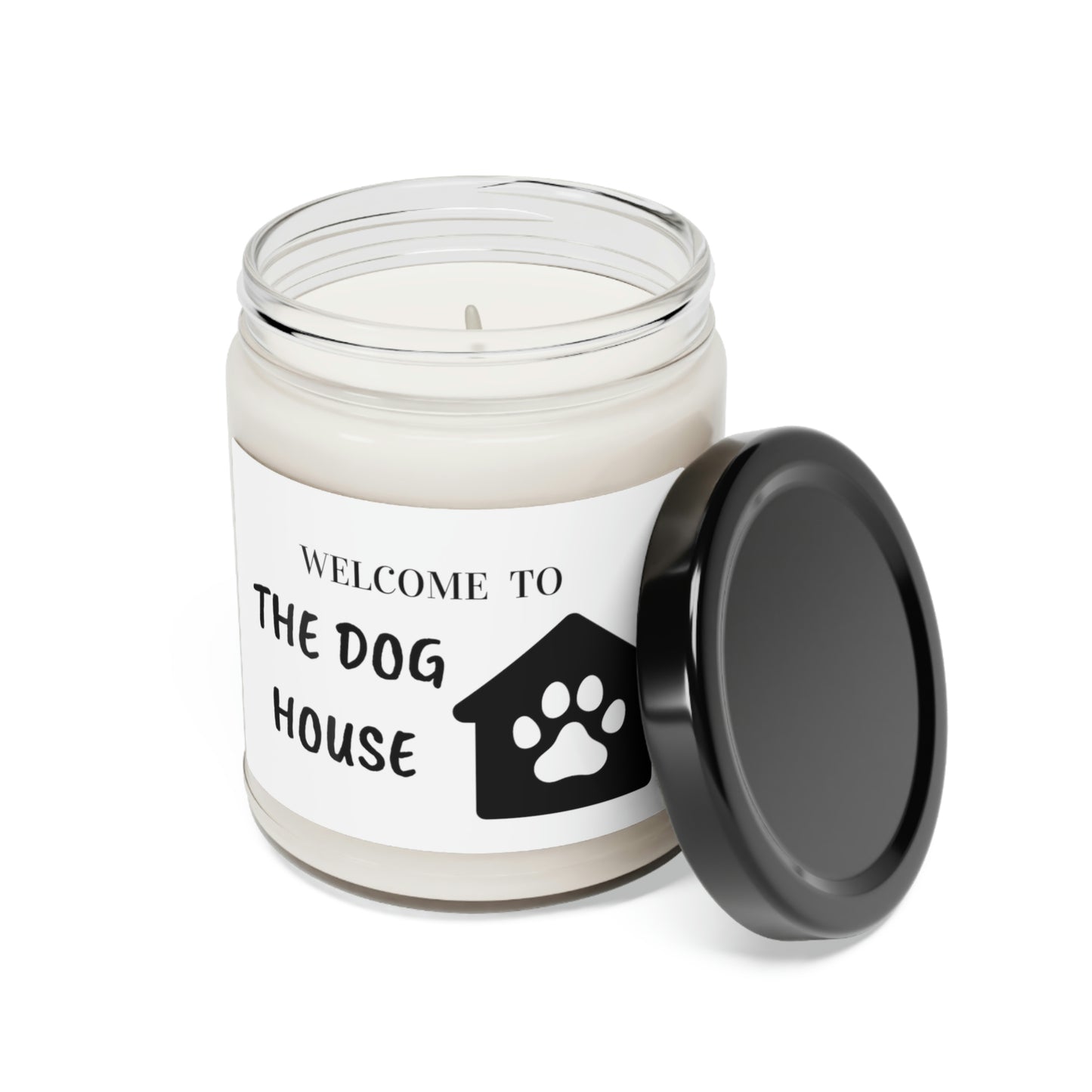 Welcome  To The Dog House / Scented Soy Candle, 9oz