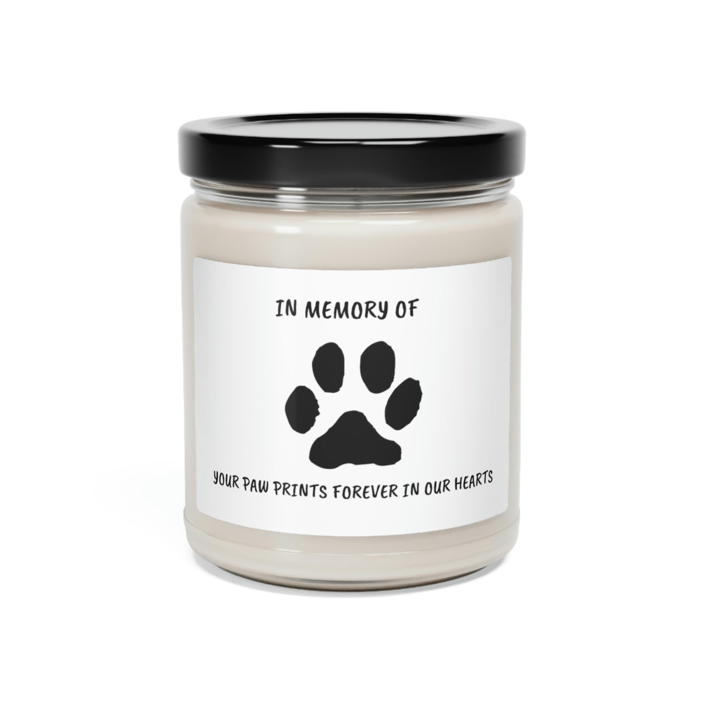 In Memory of Our Furever Friend / Scented Soy Candle, 9oz