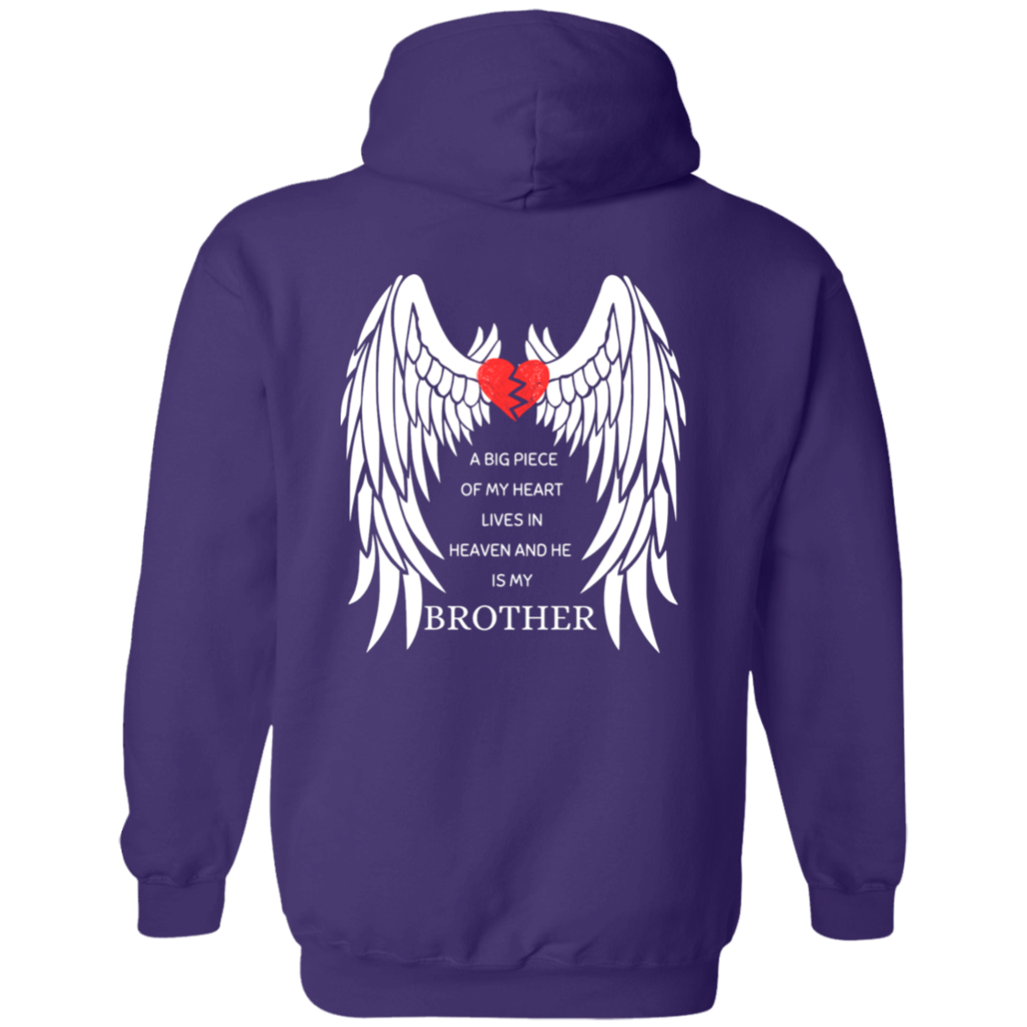 Guardian Angel Brother Hoodie, Keepsake Gift