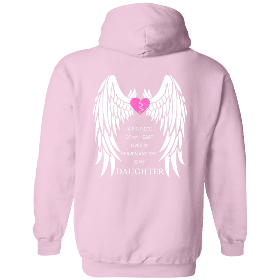 Daughter Guardian Angel Hoodie, Keepsake Daughter Gift