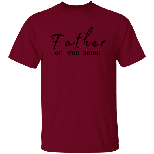 Father of the Bride ~ T-SHIRT,Wedding T-shirt, Wedding Attire, Gift for Him