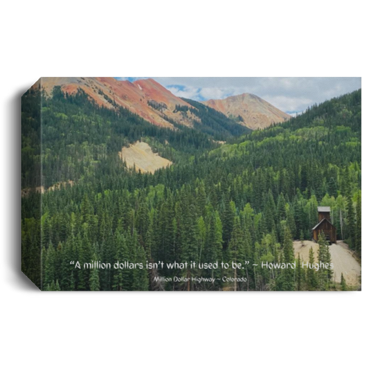 Colorado / Million Dollar Highway / Landscape Canvas