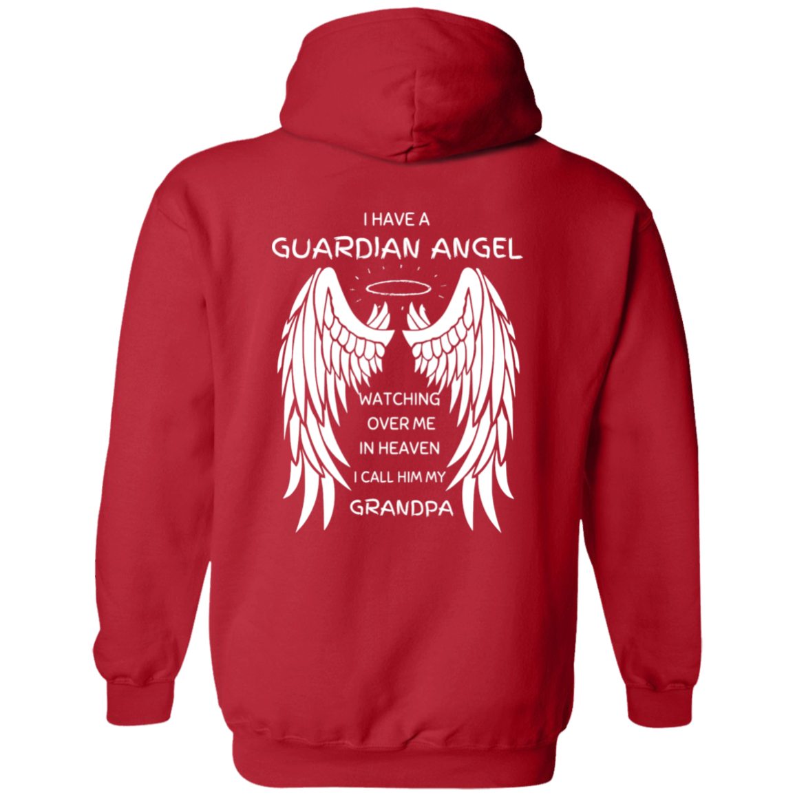 Guardian Angel  Grandpa, Hoodie Sweatshirt, Gift