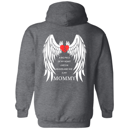 Remembering Mommy - Angel Wing Hoodie Birthday gift