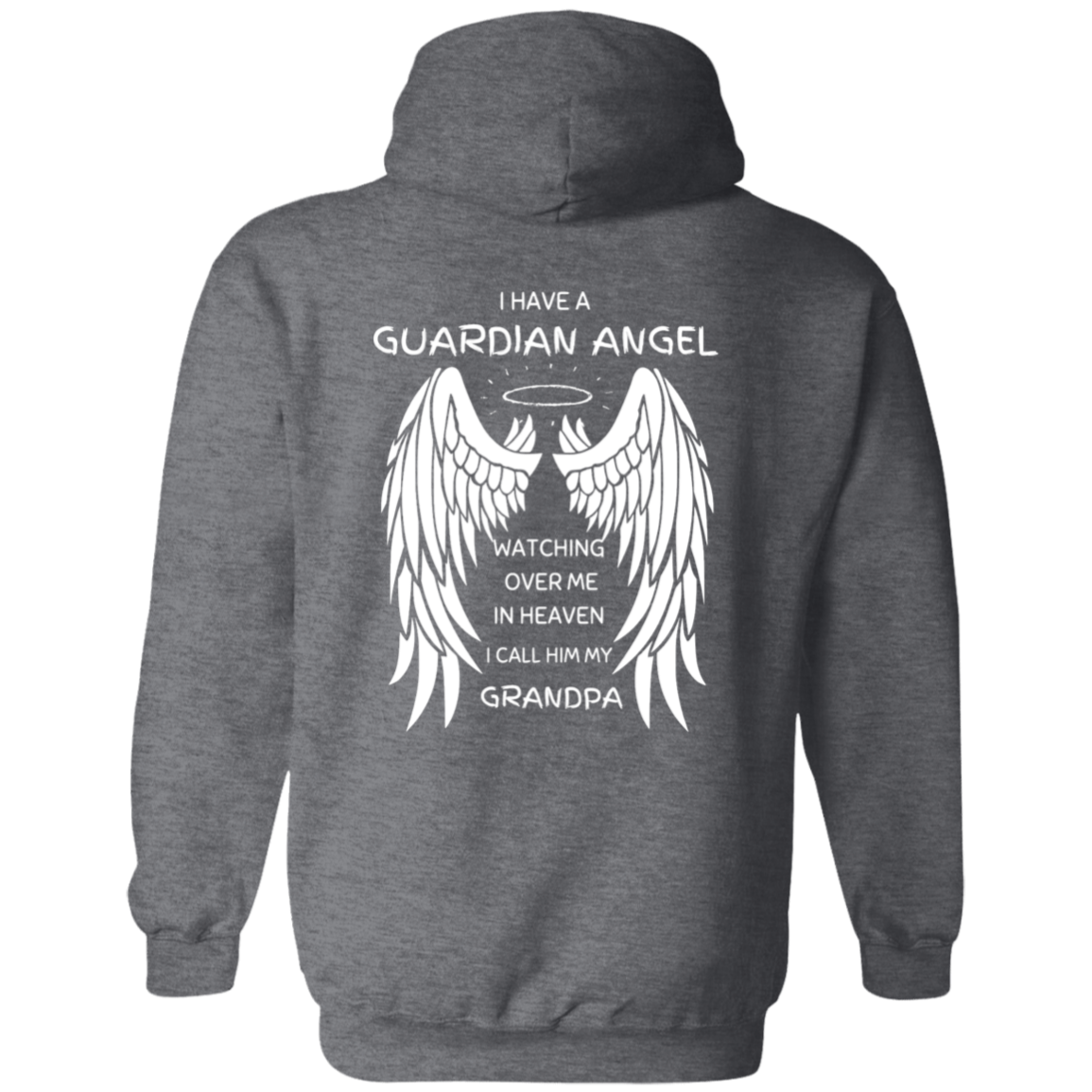 Guardian Angel  Grandpa, Hoodie Sweatshirt, Gift