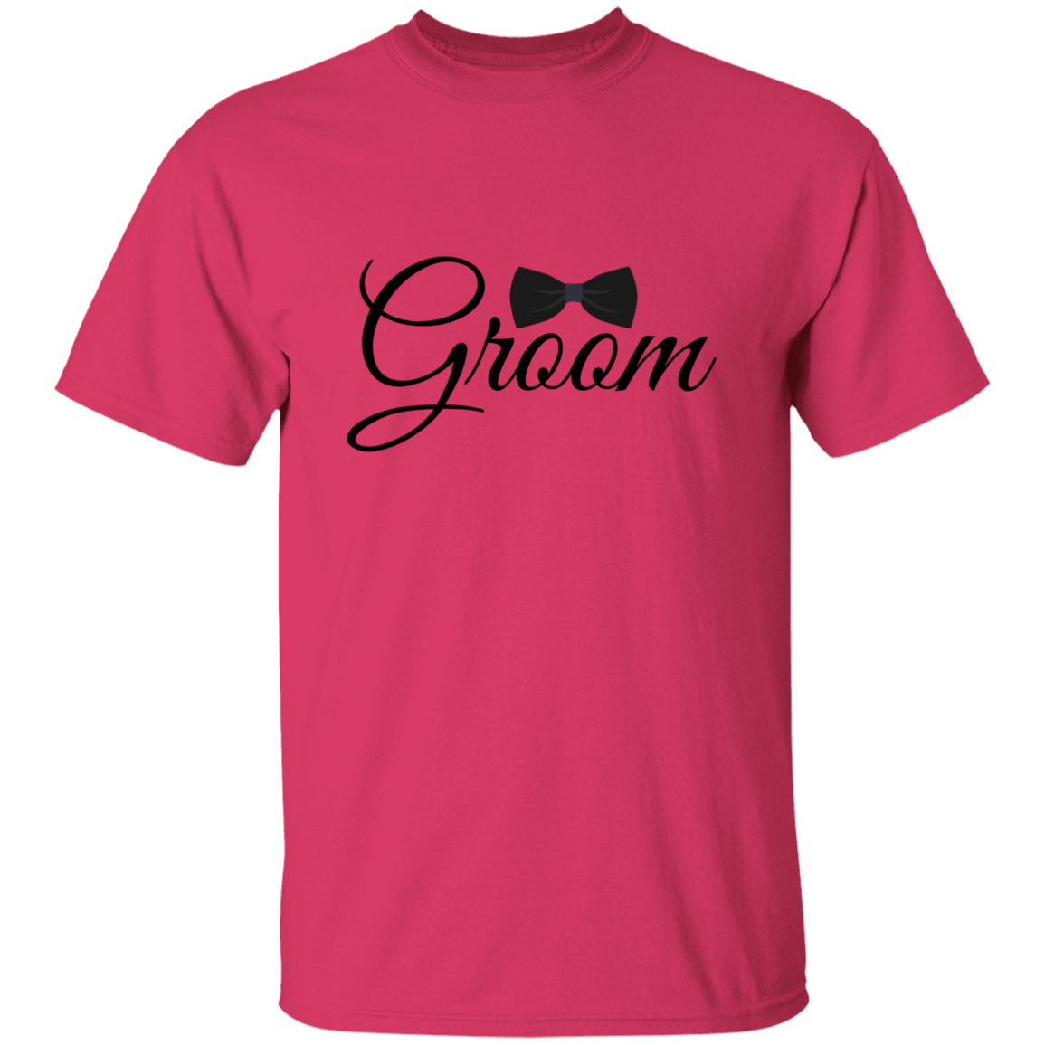 Groom ~ With Bow Tie / Wedding T-Shirt, Wedding Attire,
