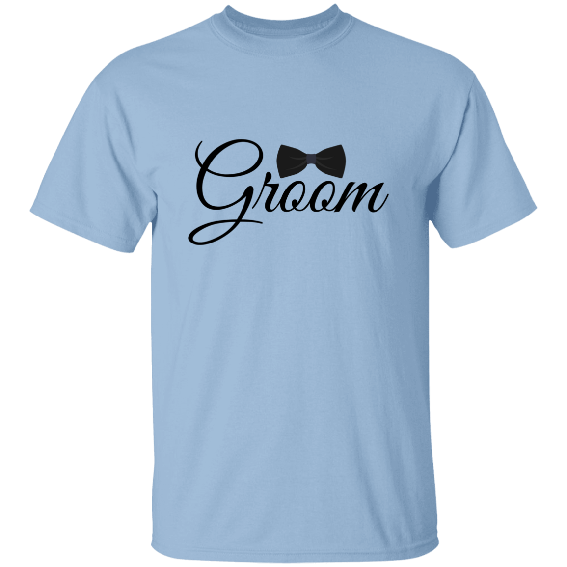 Groom ~ With Bow Tie / Wedding T-Shirt, Wedding Attire,