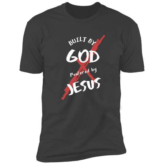 Built By God Powered By Jesus / Men's Short Sleeve Tee