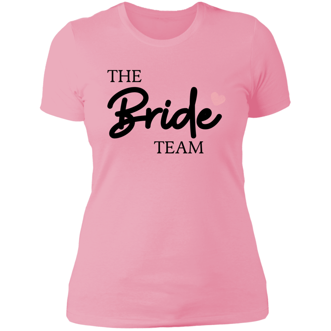 The Bride Team Ladies T-shirt, Wedding T-shirt, Wedding Attire, Gift for Her