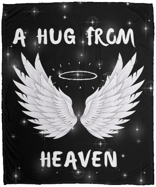 A Hug From Heaven Blanket Fleece, Blanket Gift for Her
