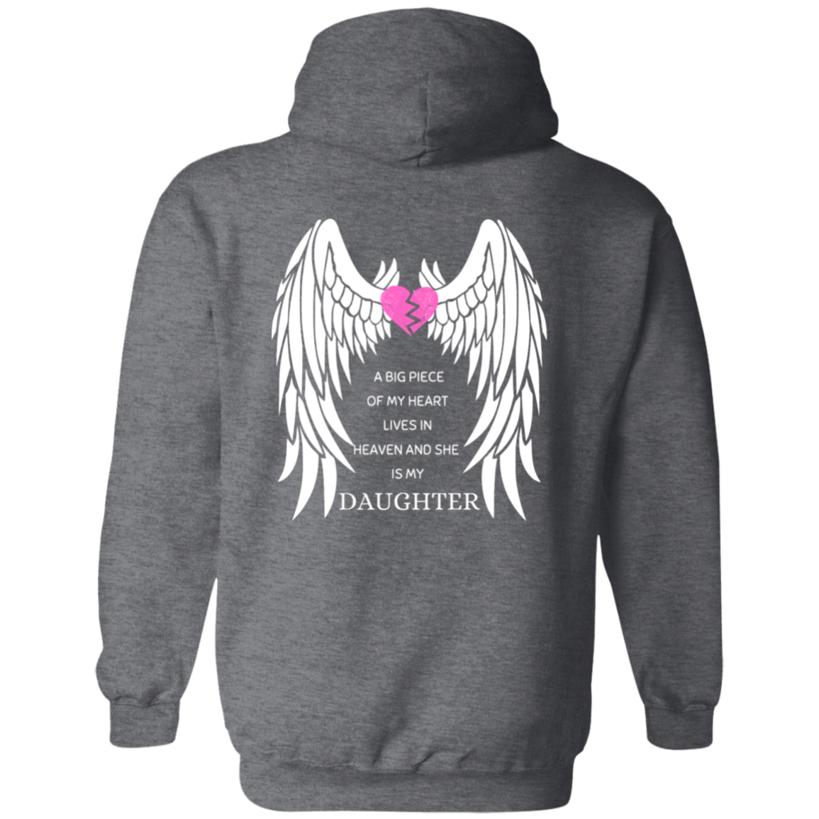 Daughter Guardian Angel Hoodie, Keepsake Daughter Gift