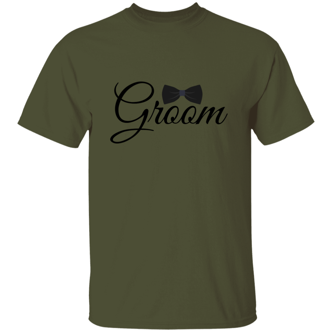 Groom ~ With Bow Tie / Wedding T-Shirt, Wedding Attire,