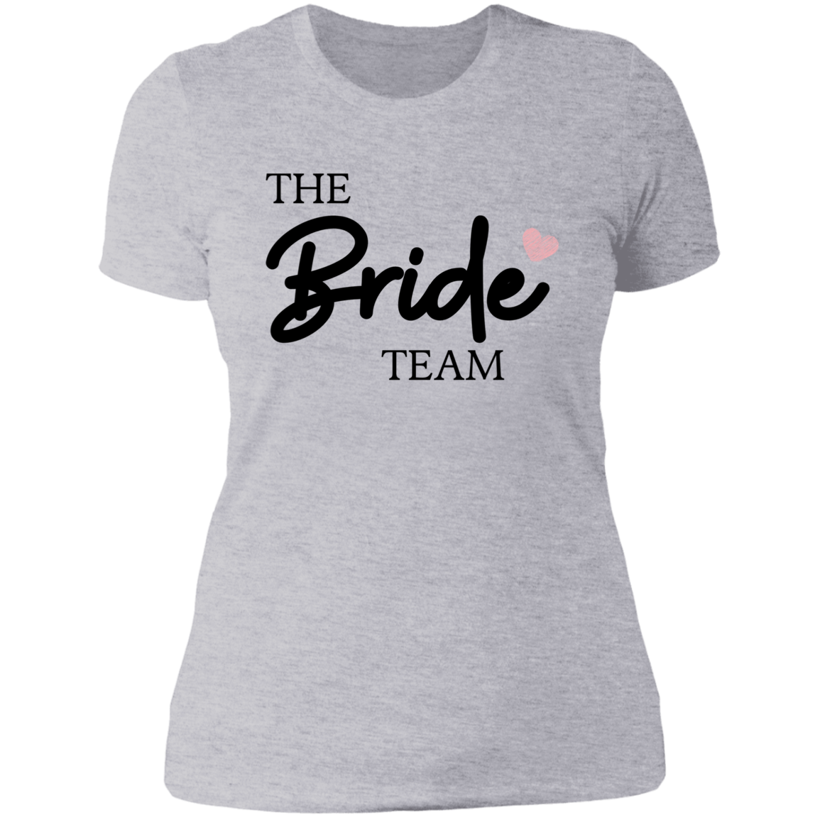 The Bride Team Ladies T-shirt, Wedding T-shirt, Wedding Attire, Gift for Her