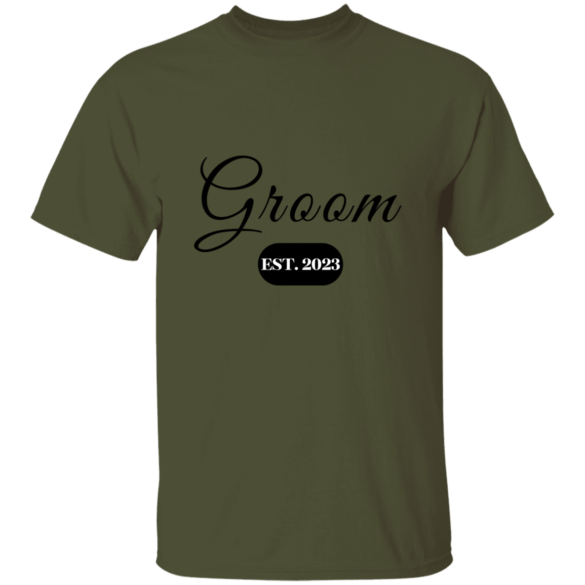 Groom ~ Est. 2023 T-shirt, Wedding T-shirt, Wedding Attire, Gift for Him