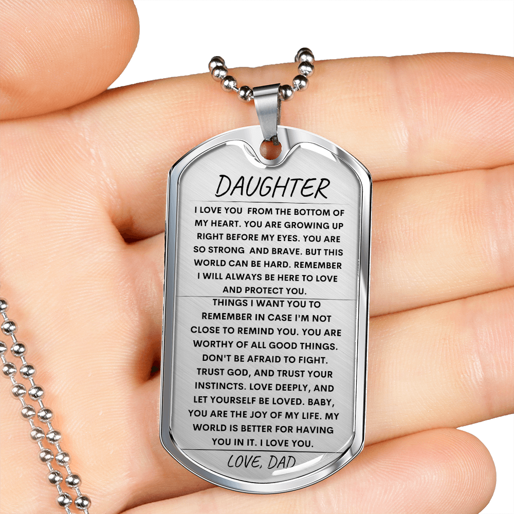 To My Daughter ~ All My Heart ~ Love Dad