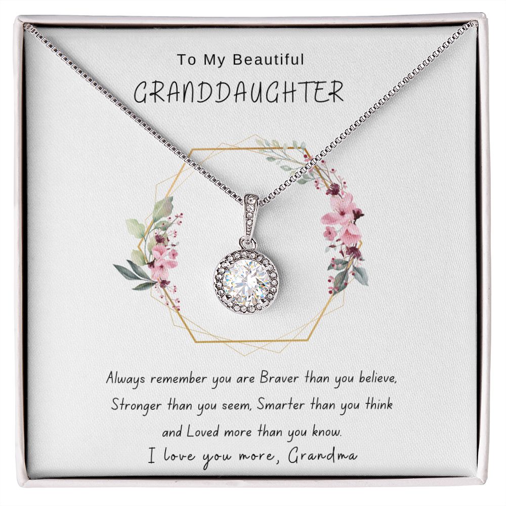To My Beautiful Granddaughter ~ I Love You More