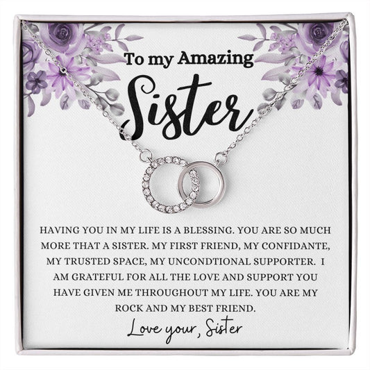 To My Amazing Sister