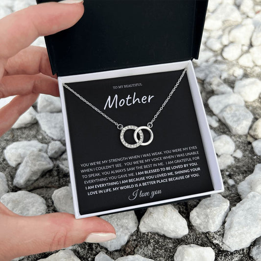 Mother ~ You Are My Strength / Connected For Life Necklace