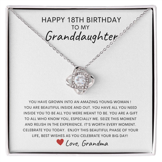 Happy 18th Birthday Granddaughter