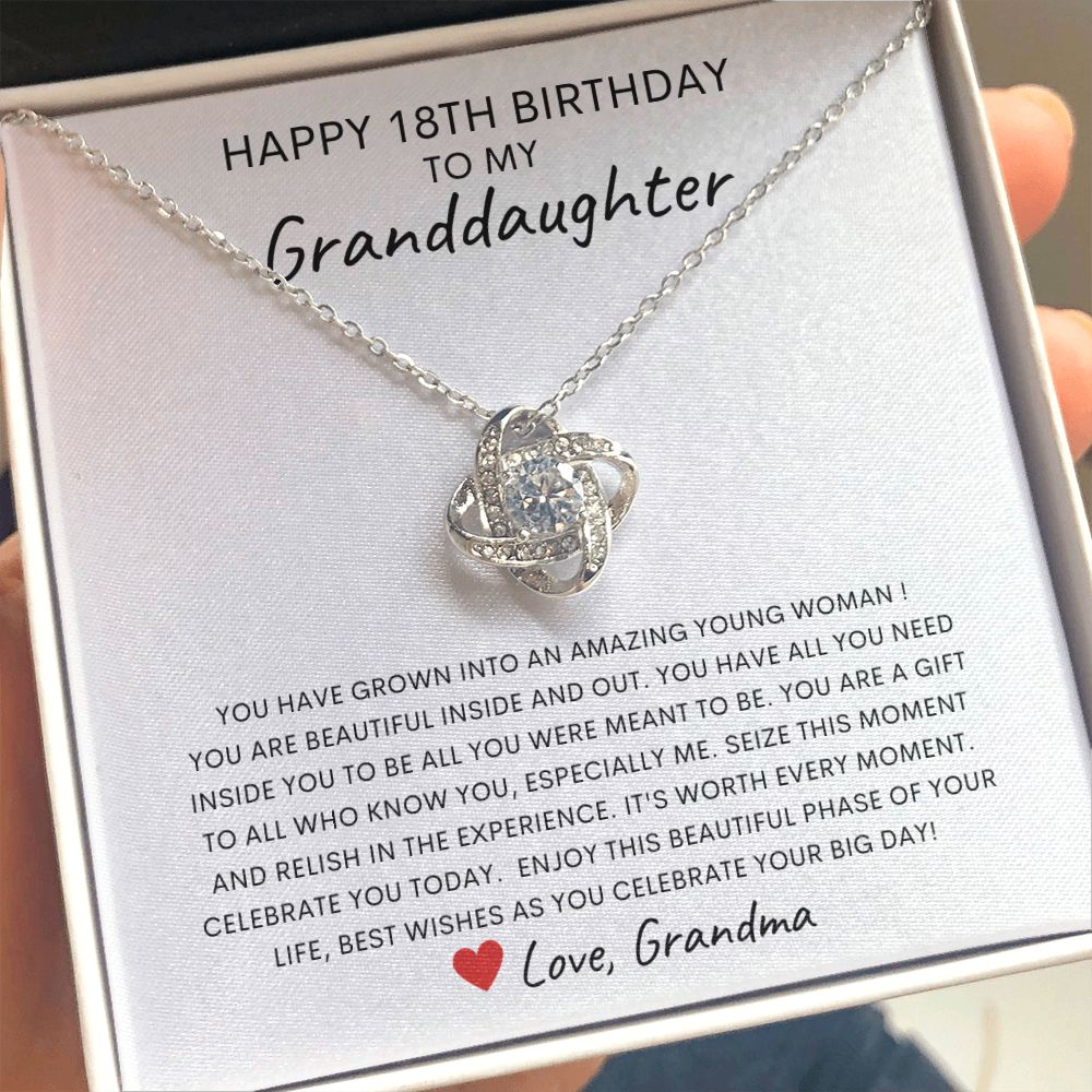 Happy 18th Birthday Granddaughter