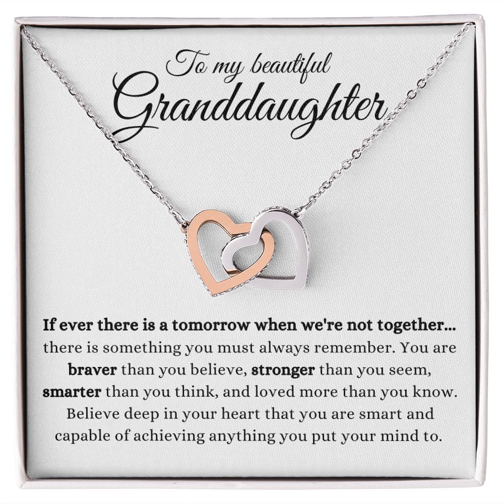To My Beautiful Granddaughter ~ More than you know