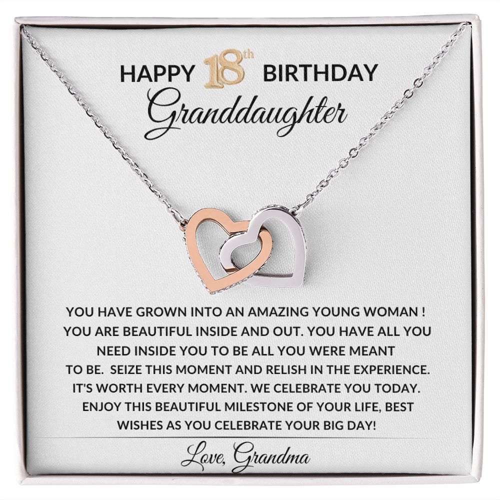 Happy 18th Birthday ~ Granddaughter