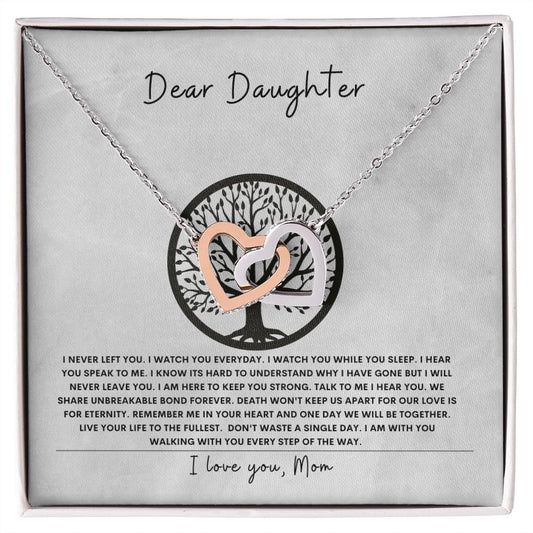 Dear Daughter ~ Love Mom ~ Every Step I'm With You, Birthday Gift