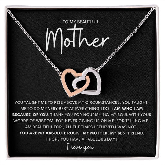 Mother / You Taught Me To Rise  / Connecting Love Necklace
