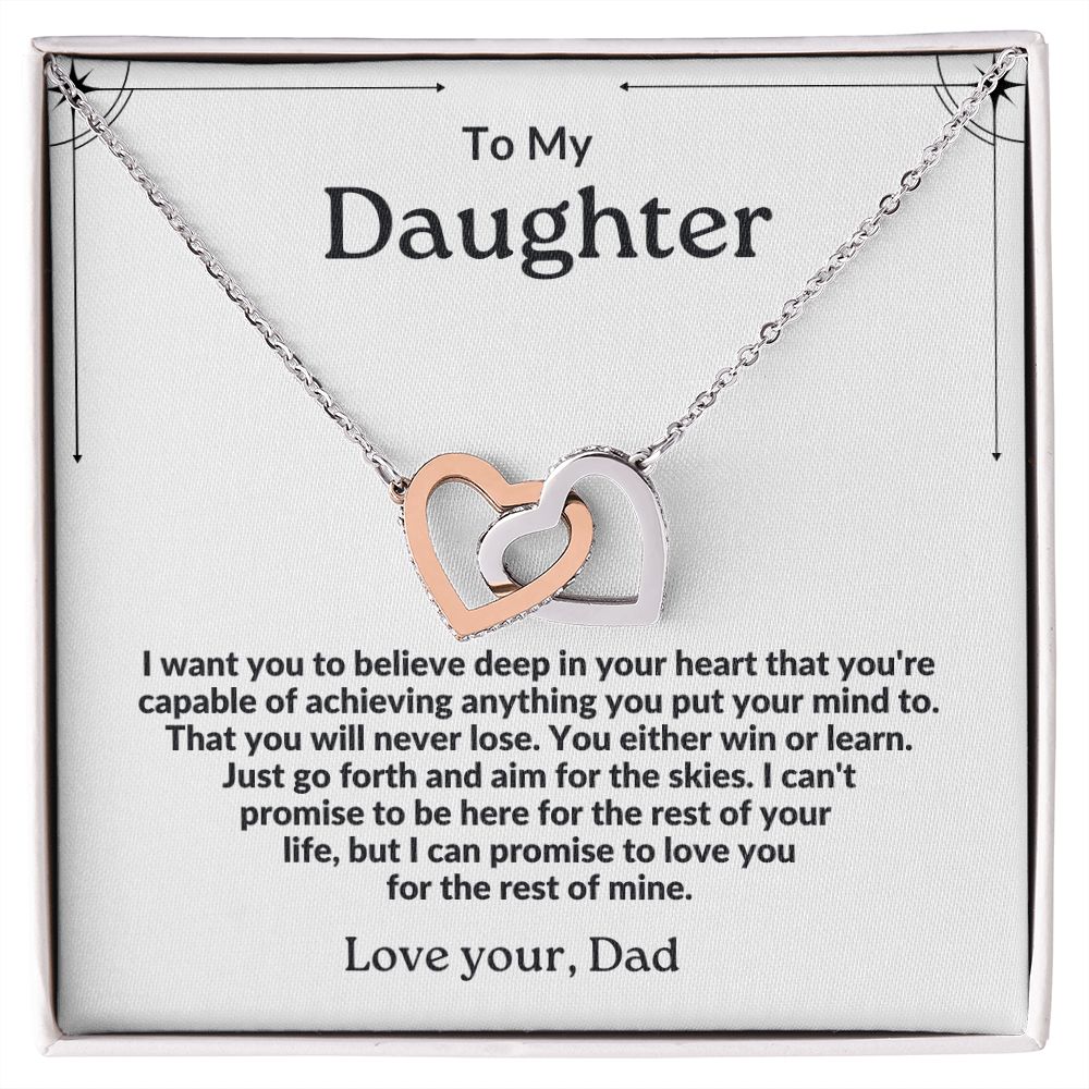To My Daughter ~ Love Dad ~ Gift With Message