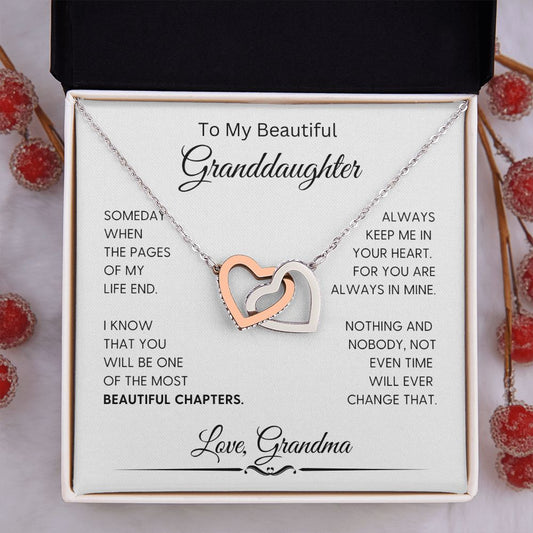 To My Beautiful Granddaughter ~ Love Grandma