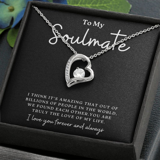 To My Soulmate,  Wife Gifts, Girlfriend Gifts, Anniversary Gifts for Her, Gifts for Her