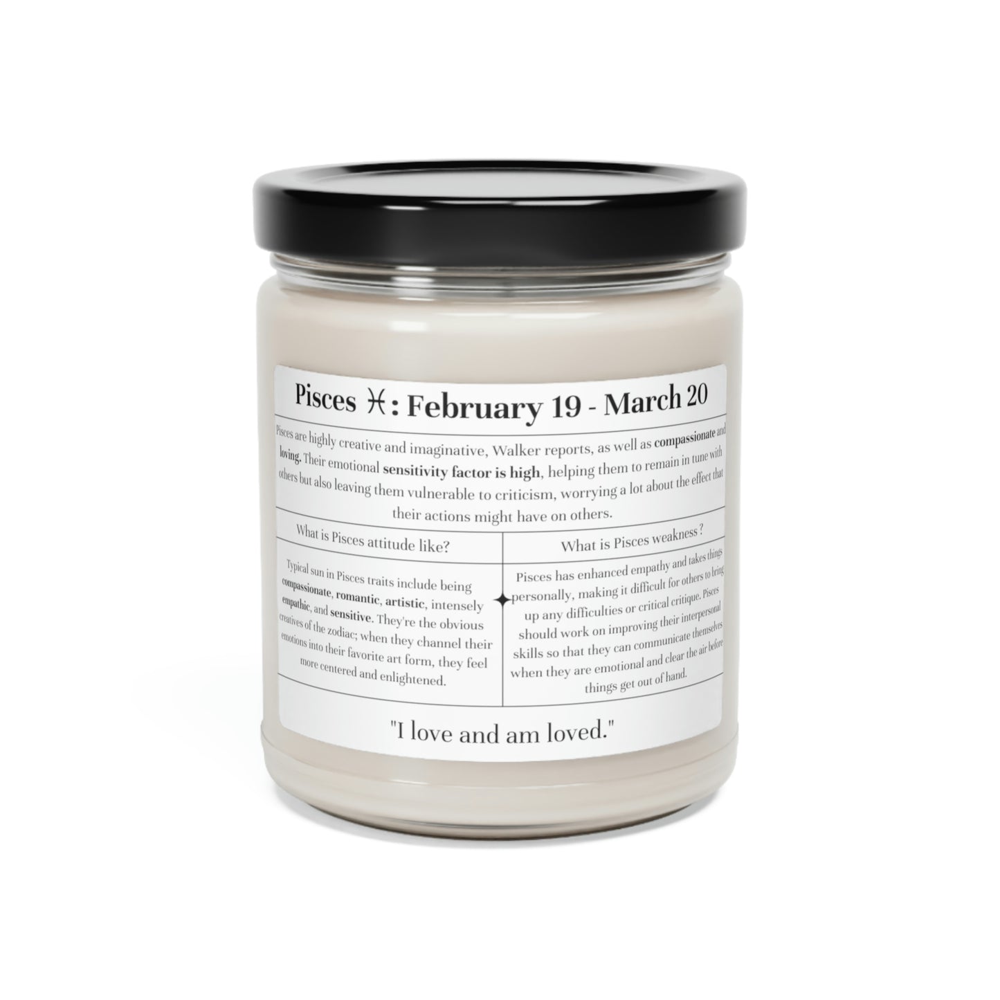 Pisces ♓️: February 19 - March 20 Candle Zodiac
