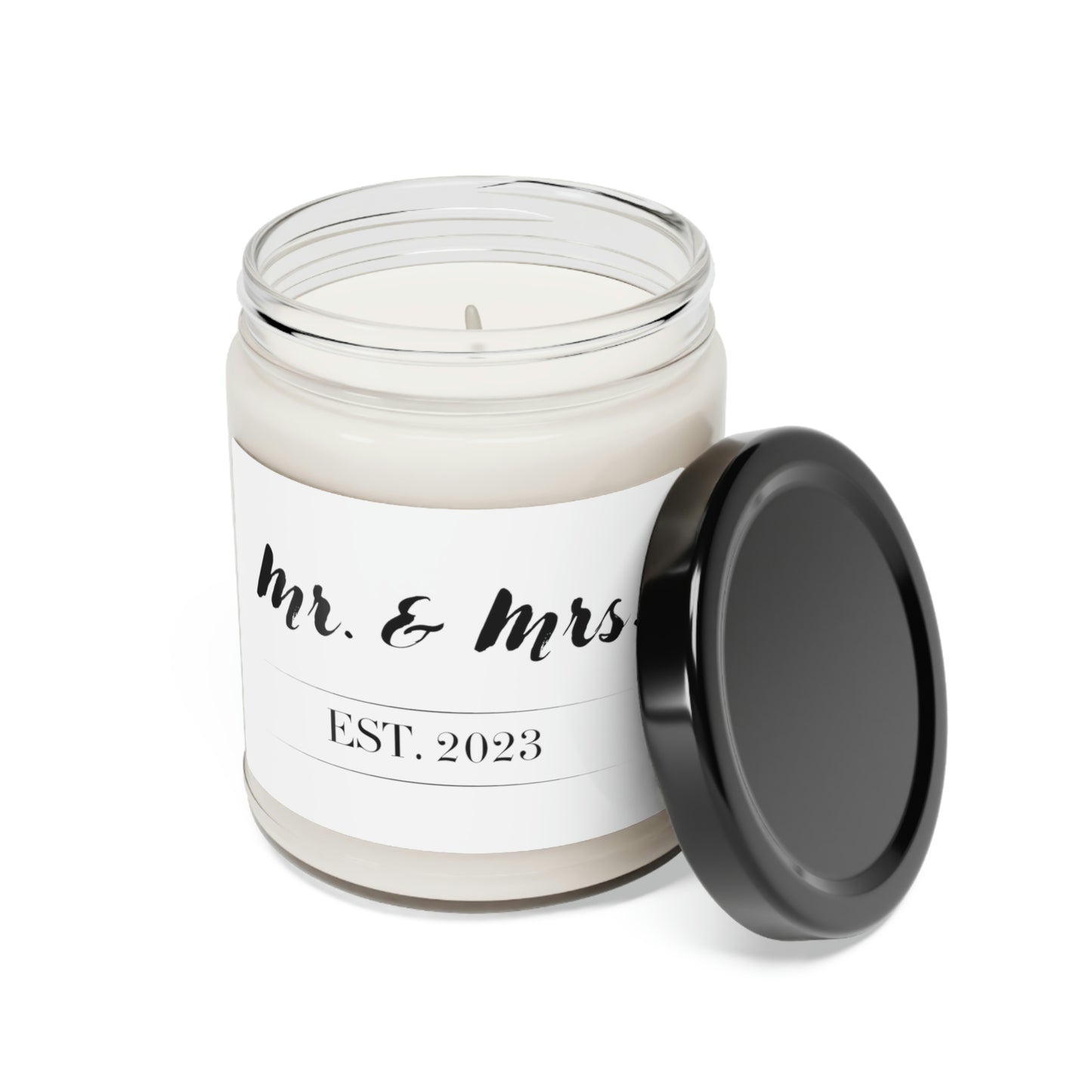 Mr. & Mrs.  2023 ~ Scented Soy Candle, 9oz