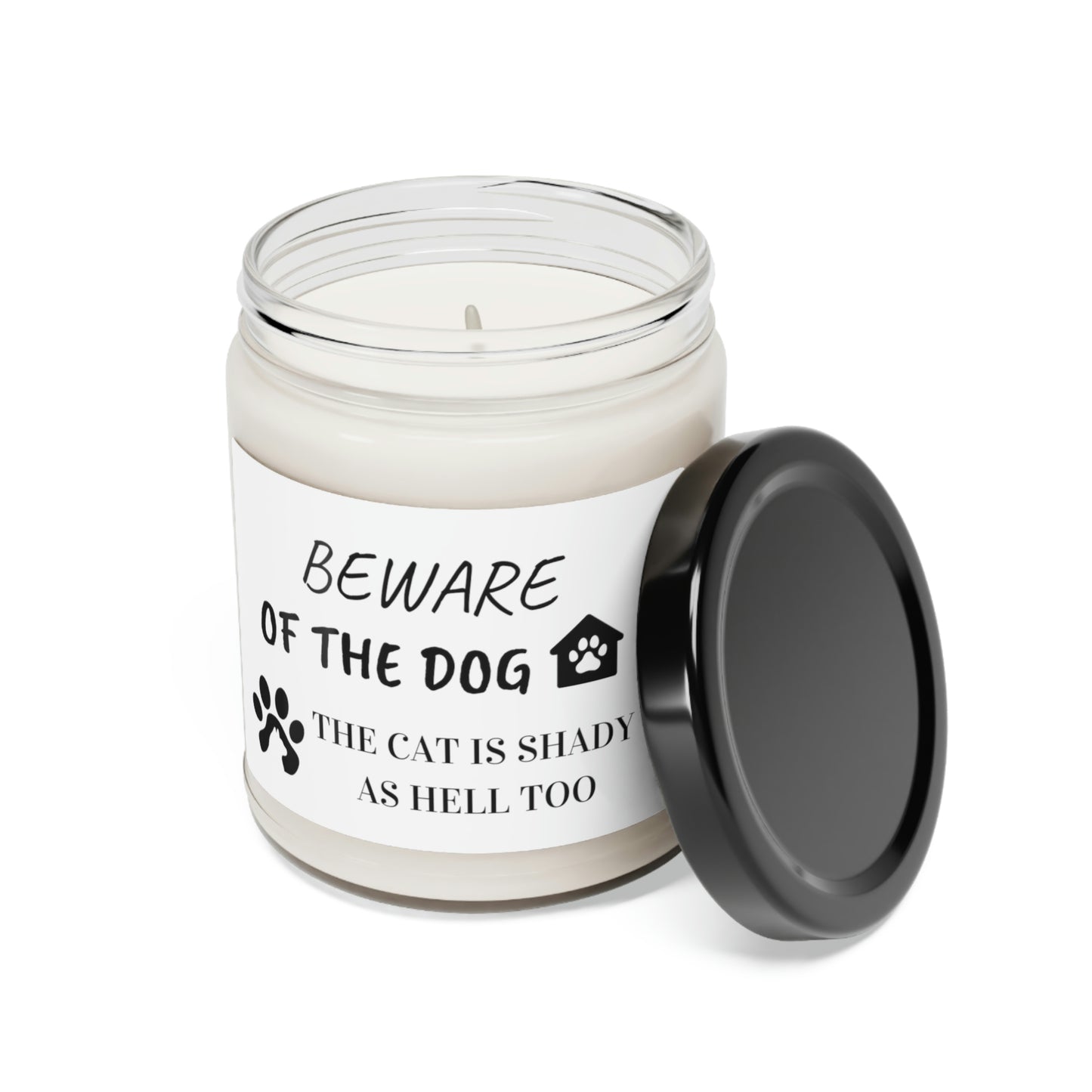 Cat's are shady as ....Scented Soy Candle, 9oz